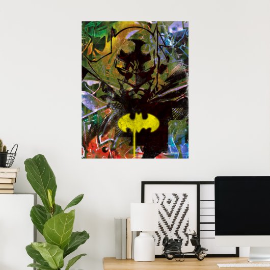 Batman Urban Angesagt Poster (Heimbüro)