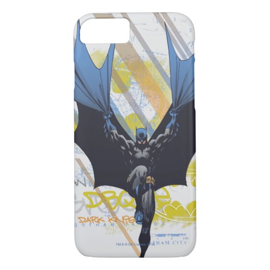 Batman Urban Legends - Dark Knight Graffiti Case-Mate iPhone Hülle (Rückseite)