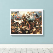 Batman V Superman Angels and Demons Painting Leinwanddruck (Insitu (Holzboden))