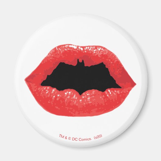 Batman Valentine | Becken - Lippen Magnet (Vorne)