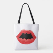 Batman Valentine | Becken - Lippen Tasche (Rückseite)