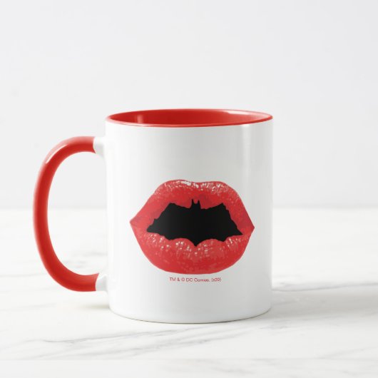Batman Valentine | Becken - Lippen Tasse (Links)