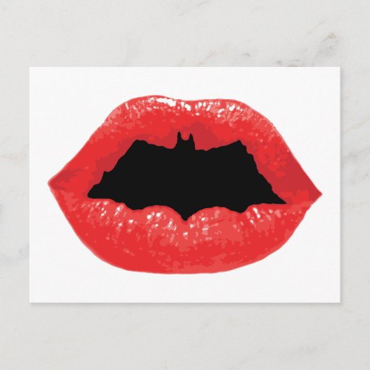 Batman Valentine| Butterflaschen Feiertagspostkarte (Vorderseite)