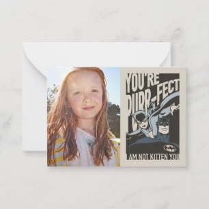 Batman Valentine   Catwoman - Du bist Katz-en-haft Mitteilungskarte