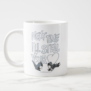 Batman Valentine Catwoman - ich stehle dir das He Jumbo-Tasse