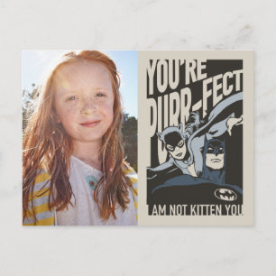 Batman Valentine   Catwoman - Sie sind purer Fekt Postkarte