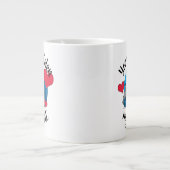 Batman Valentine | Du hast mir das Herz gestohlen Jumbo-Tasse (Vorderseite)