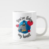 Batman Valentine | Du hast mir das Herz gestohlen Jumbo-Tasse (Rechts)