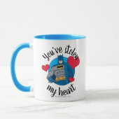 Batman Valentine | Du hast mir das Herz gestohlen Tasse (Links)