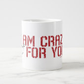 Batman Valentine | Joker & Harley - Crazy für Sie Jumbo-Tasse (Vorderseite)