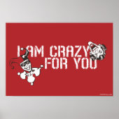 Batman Valentine | Joker & Harley - Crazy für Sie Poster (Vorne)