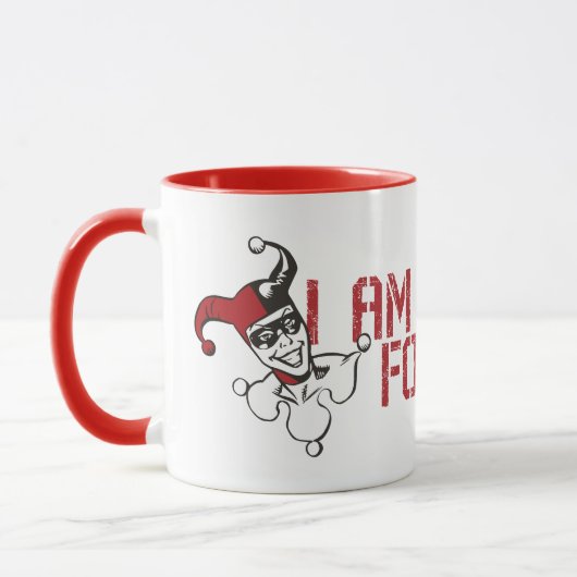 Batman Valentine | Joker & Harley - Crazy für Sie Tasse (Links)