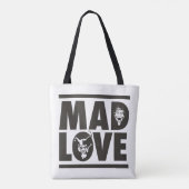 Batman Valentine | Joker & Harley - Mad Liebe Tasche (Rückseite)