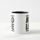 Batman Valentine | Joker & Harley - Mad Liebe Tasse (Zentrum)