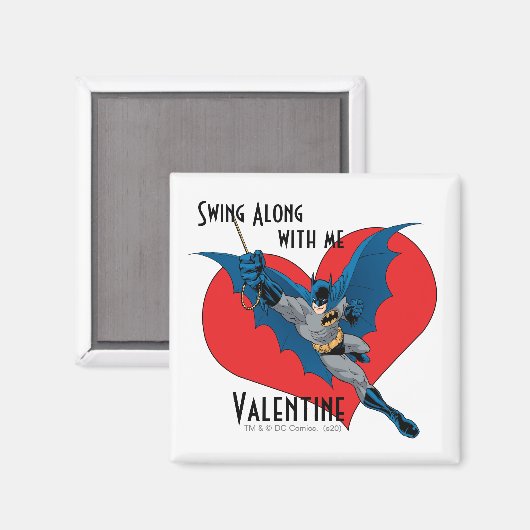Batman Valentine | Mit mir Magnet (Vorderseite/Rückseite)