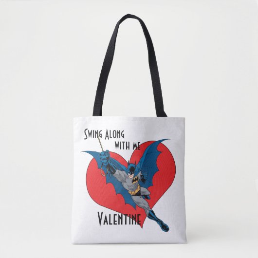 Batman Valentine | Mit mir Tasche (Vorderseite)