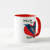 Batman Valentine | Mit mir Tasse (VorderseiteRechts)