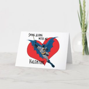 Batman Valentine   Sing mit mir mit Feiertagskarte