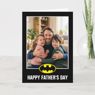Batman Vatertags-Foto Karte