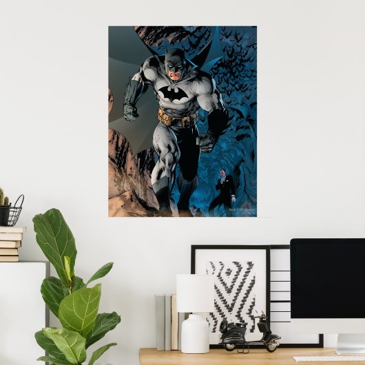 Batman Verlassend Bat Cave Poster (Heimbüro)