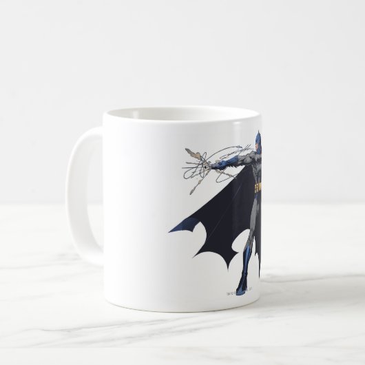 Batman-verrückte Seile Kaffeetasse (Vorderseite Links)