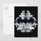 Batman Vintag Urban Grunge Postkarte (Vorne/Hinten)