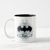 Batman Vintag Urban Grunge Zweifarbige Tasse (Links)