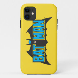 Batman   Vintages Blue Black Logo Case-Mate iPhone Hülle