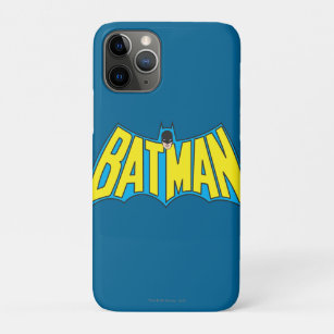 Batman   Vintages Gelbblau-Logo Case-Mate iPhone Hülle