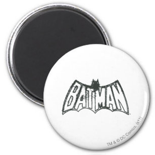 Batman   Vintages Symbol Magnet