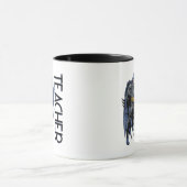 Batman Vollfarben-Seitenlehrer Tasse (Zentrum)