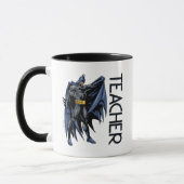 Batman Vollfarben-Seitenlehrer Tasse (Links)