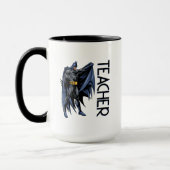 Batman Vollfarben-Seitenlehrer Tasse (Links)