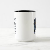 Batman Vollfarben-Seitenlehrer Tasse (Zentrum)