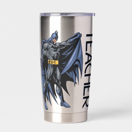 Batman Vollfarben-Seitenlehrer Thermobecher (Links)