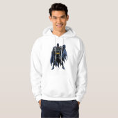Batman Vollfarbenfront Hoodie (Vorne ganz)