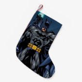 Batman Vollfarbenfront Kleiner Weihnachtsstrumpf (Vorderansicht (hängend))