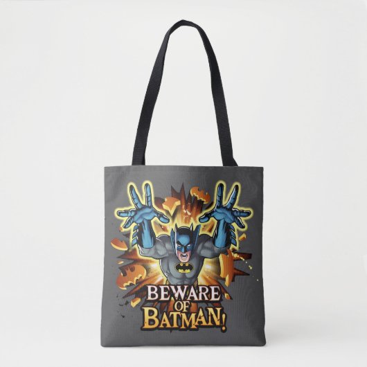 Batman| Vorsicht vor Batman Tasche (Vorderseite)