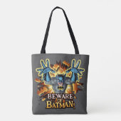 Batman| Vorsicht vor Batman Tasche (Rückseite)