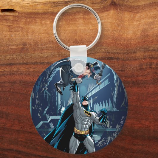 Batman vs. Penguin Schlüsselanhänger (Vorderseite)