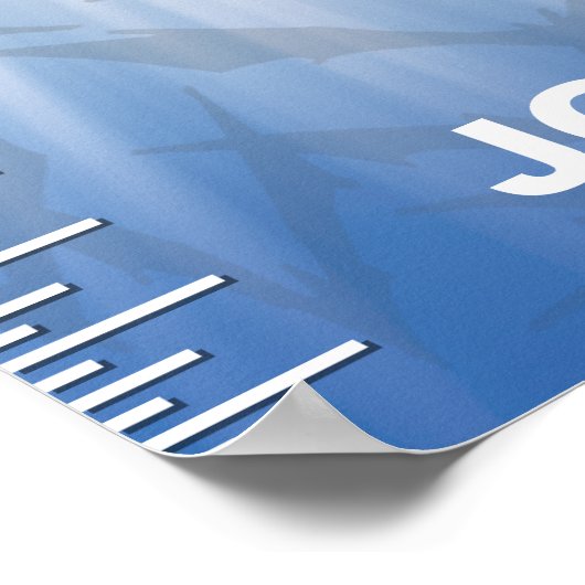 Batman | Wachstumstabelle Poster (Ecke)