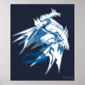 Batman Water Tonal Collage Poster (Vorne)