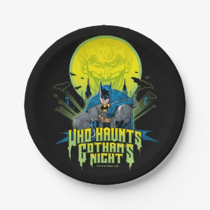 Batman Wer Haunts Gothams Night Pappteller