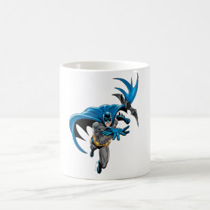 Batman wirft Batarang Kaffeetasse