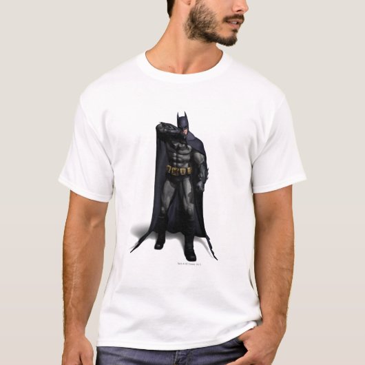 Batman wischt sich den Bauch T-Shirt (Vorderseite)