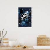 Batman with Knotwork Collage Poster (Küche)