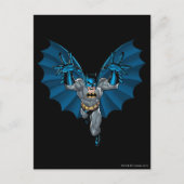 Batman Yells Postkarte (Vorderseite)