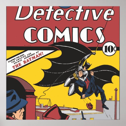 Batmans Erstauftritt Poster (Vorne)