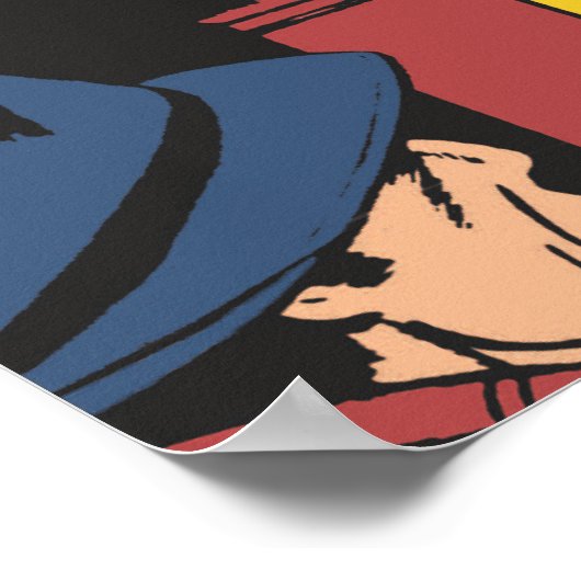 Batman's erster Auftritt Poster (Ecke)