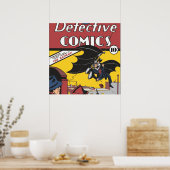 Batman's erster Auftritt Poster (Küche)